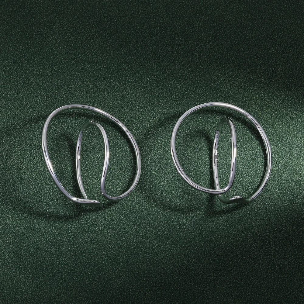 Lustrous Warp Earrings