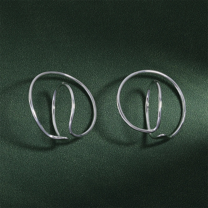 Lustrous Warp Earrings