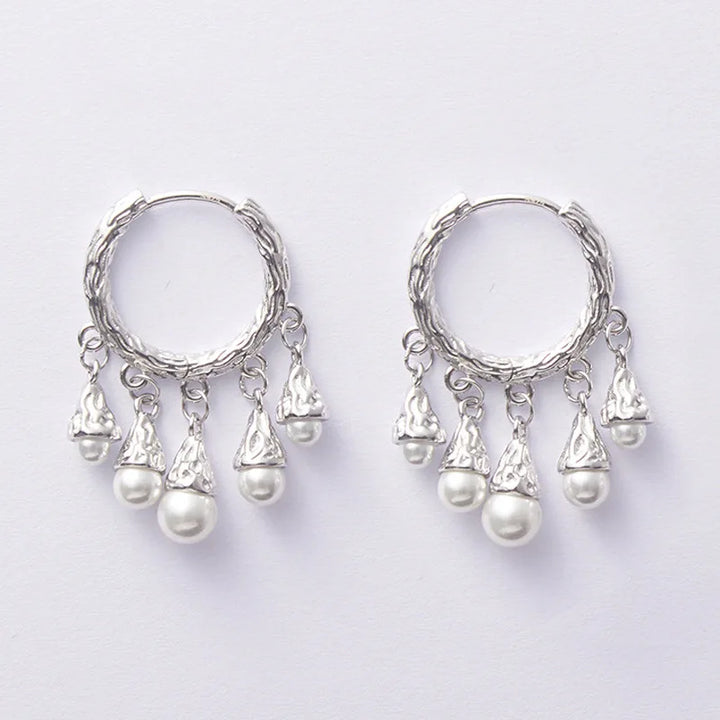 Évelina Pearl Drop Earrings