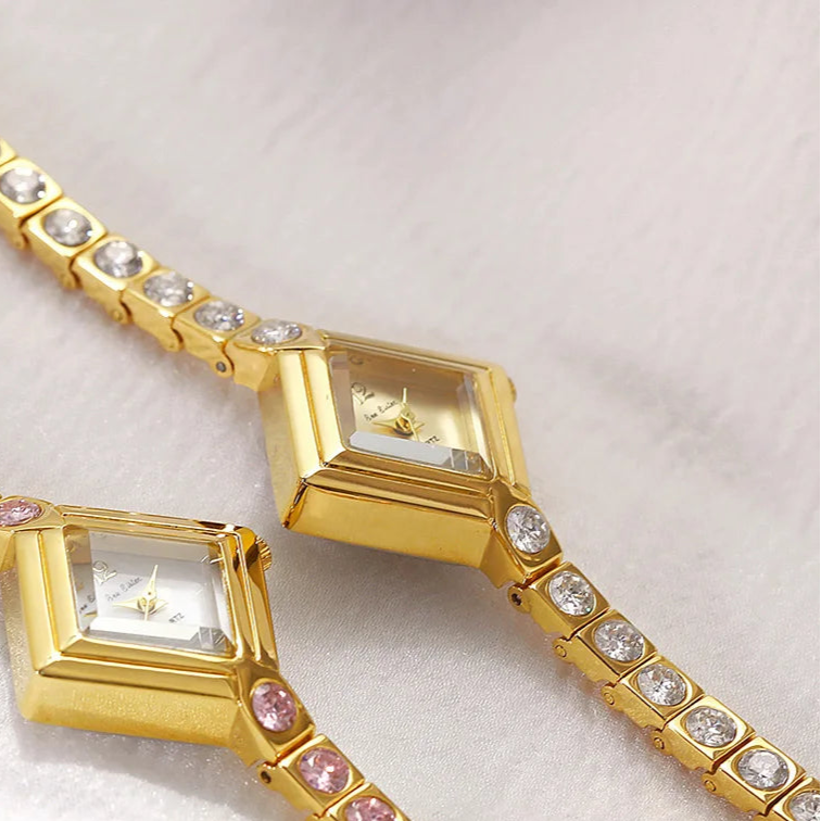 Siena Capri Rhinestone Quartz Watch