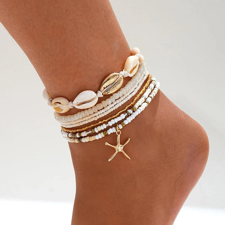 Maui Shores Anklets Set