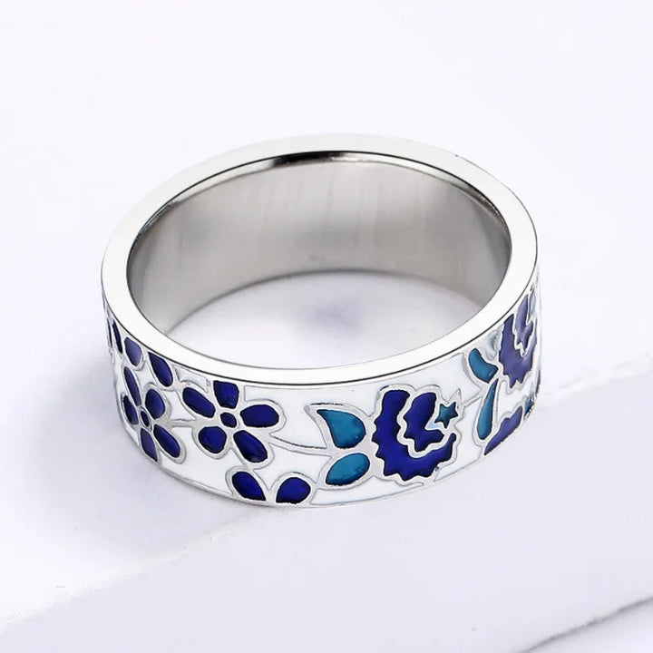 Alvynia Delft Sterling Silver Ring