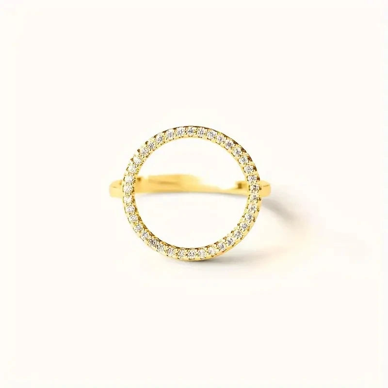Camille Open Halo Ring