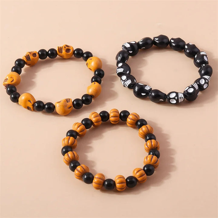 Cindral Beaded Halloween Bracelet