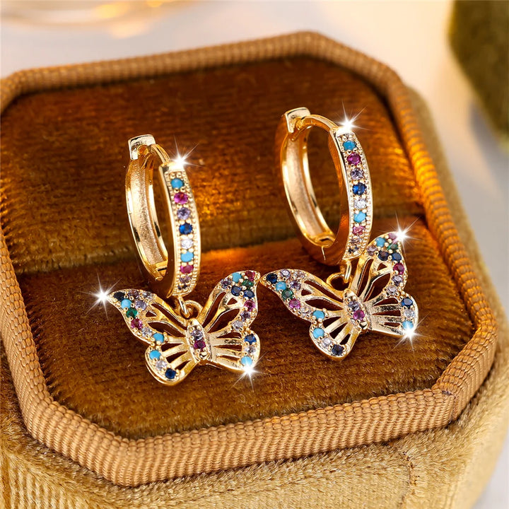 Brightwing Hoop Earrings