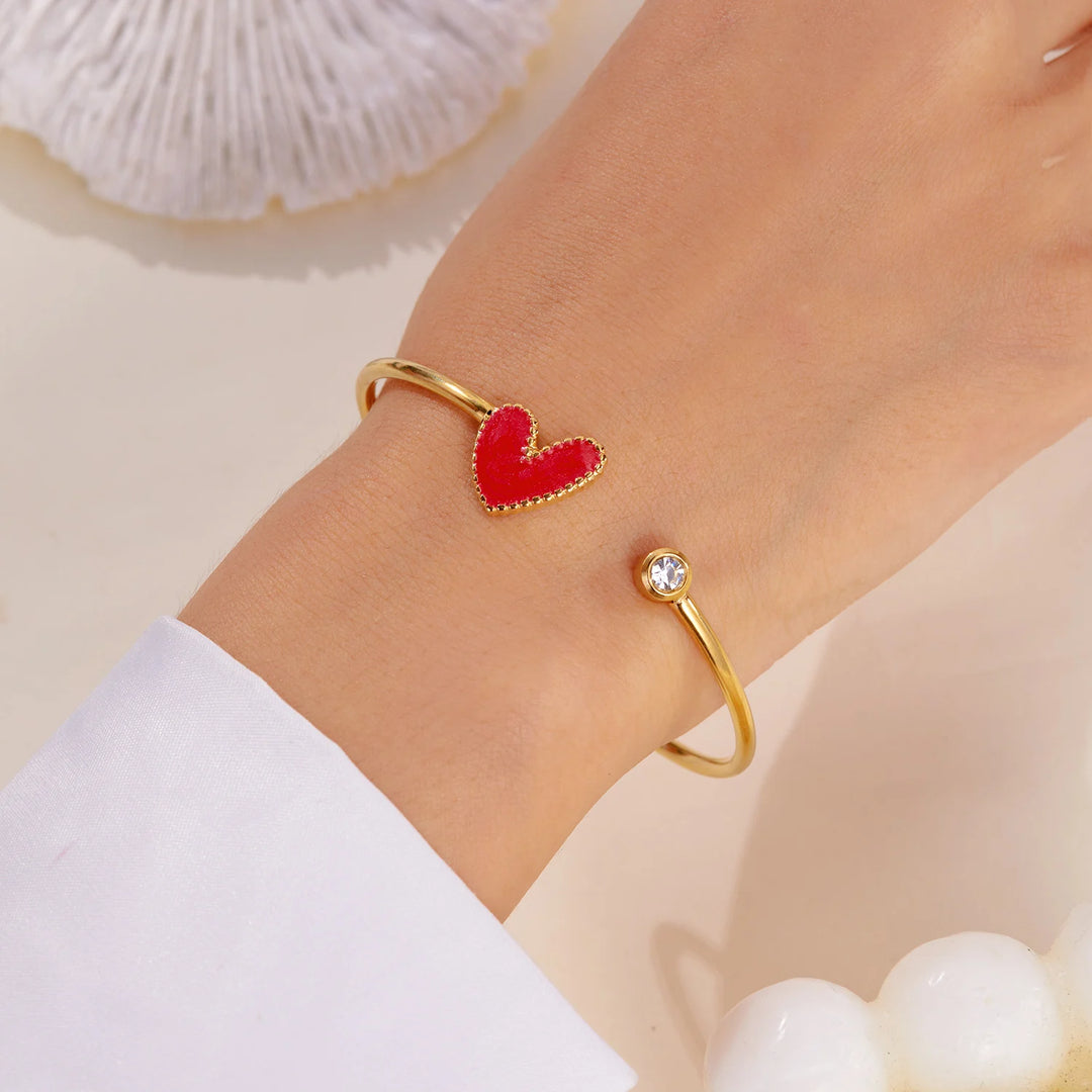Dorian Prism Heart Bracelet