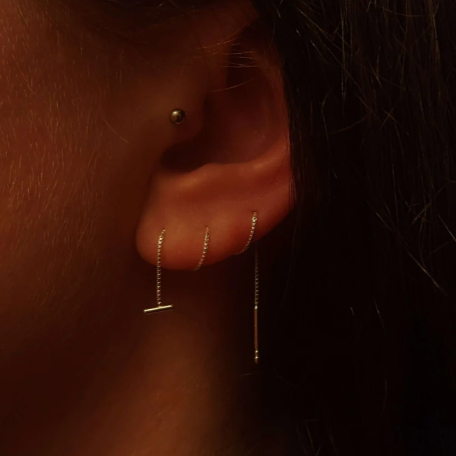 Ena Sol Chain Earrings