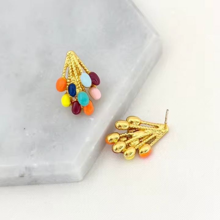 Jovelle Cluster Earrings