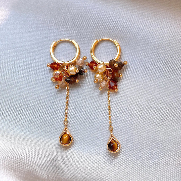 Tigress Pendant Earrings
