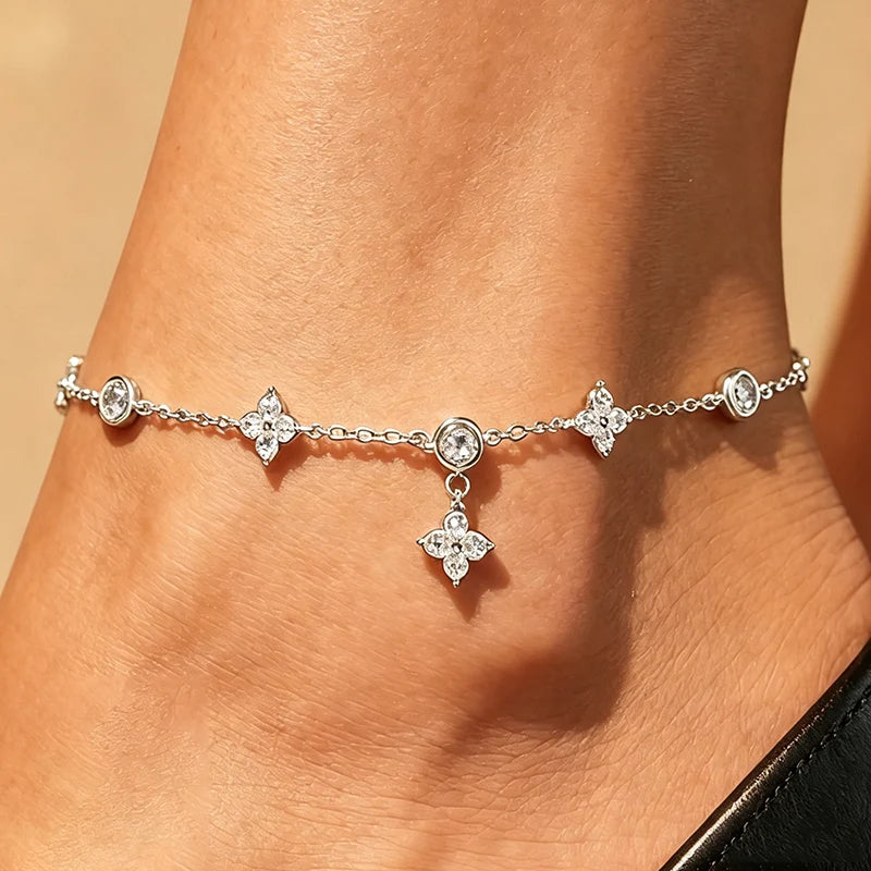 Sundrift Gold-Plated Silver Anklet