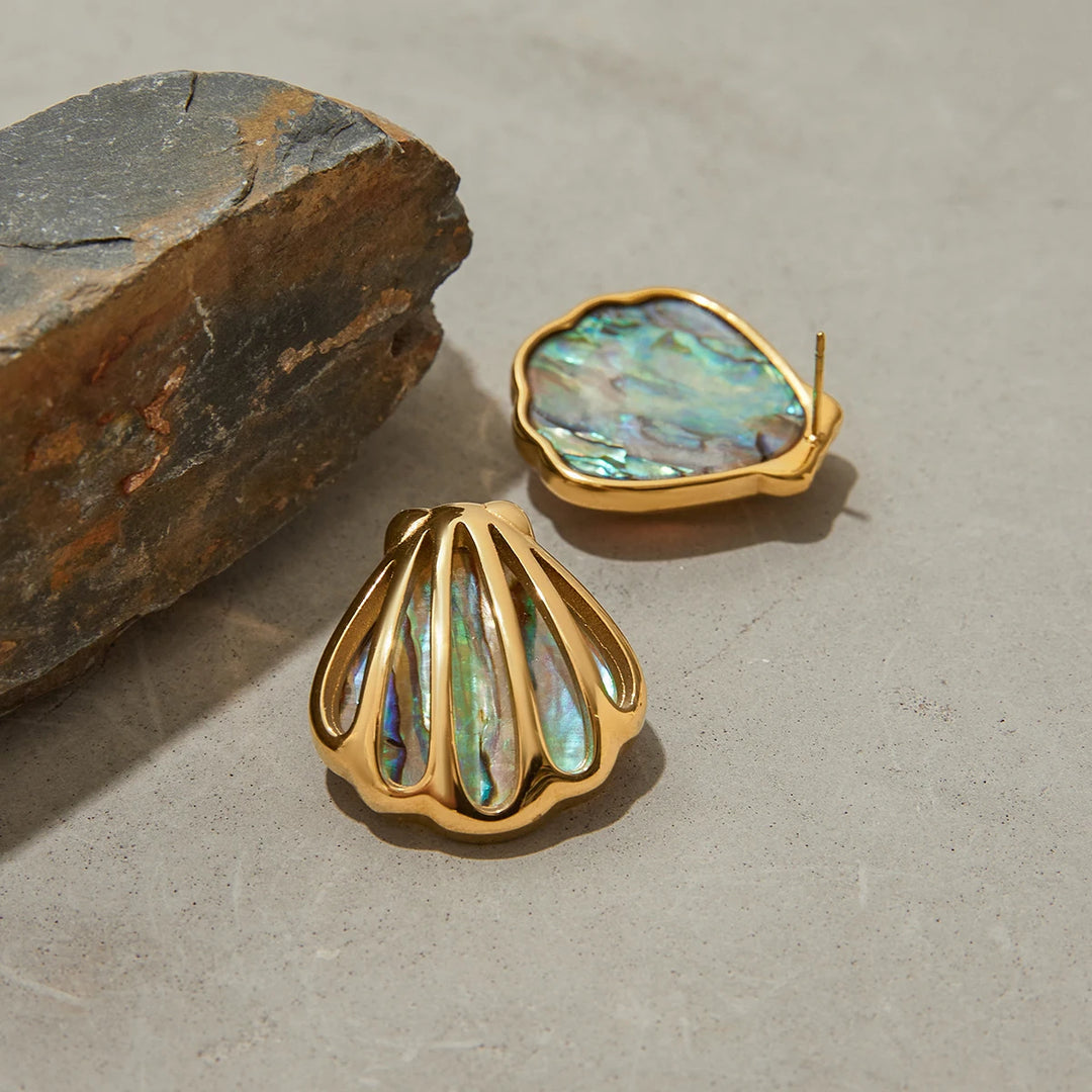 Célène Abalone Waterproof Earrings