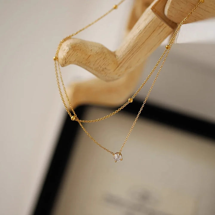 Syrelle Dual Strand Necklace