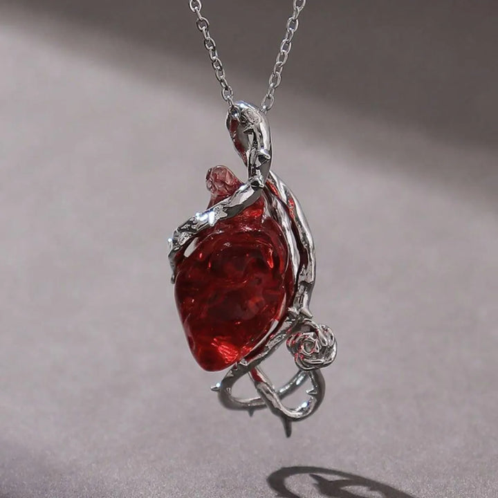 Thorns Heart Necklace