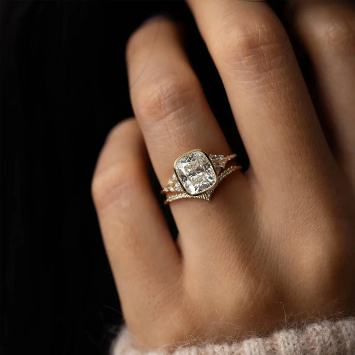 Constance Diamond Solid Gold Ring