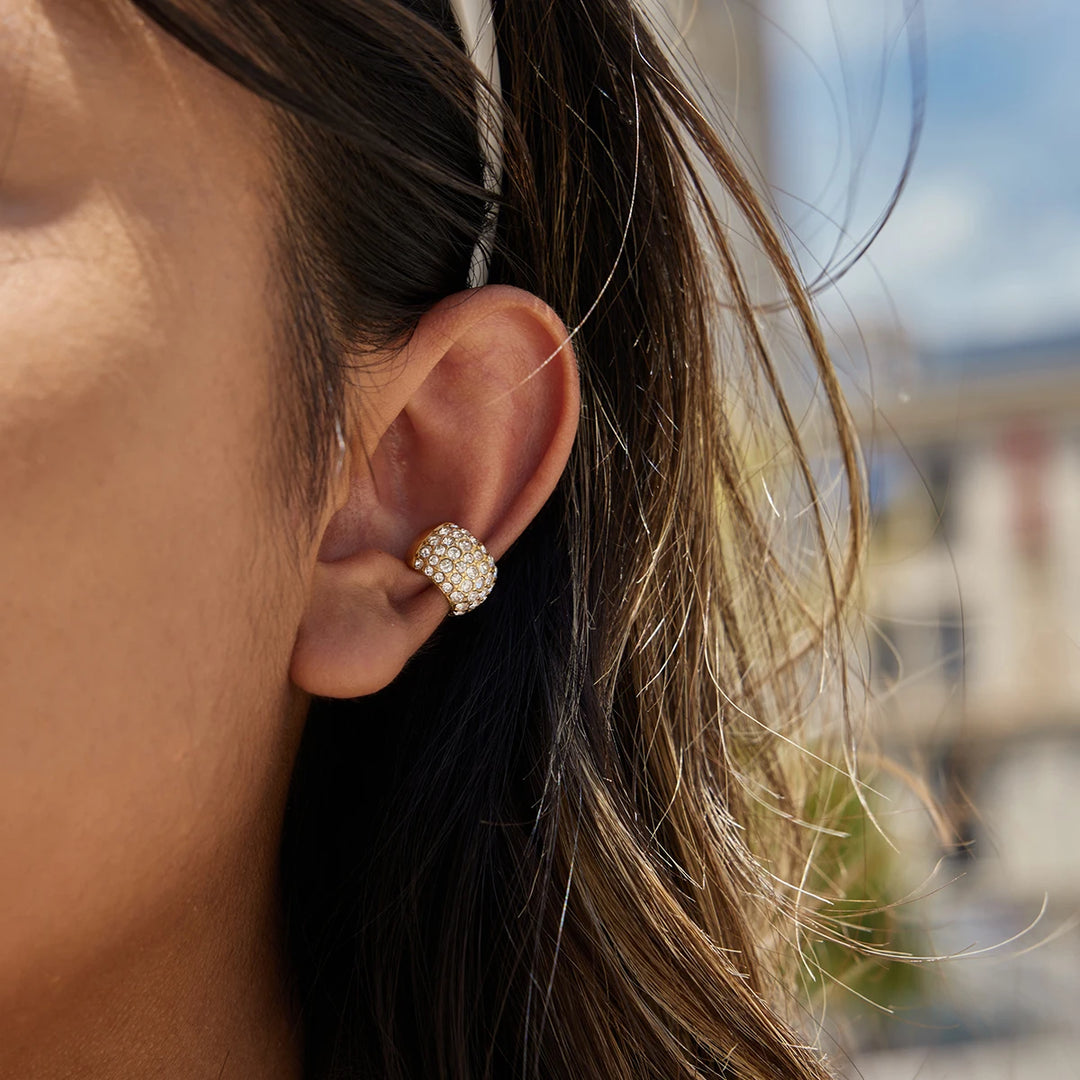 Essential Stack Gold-Plated Earrings