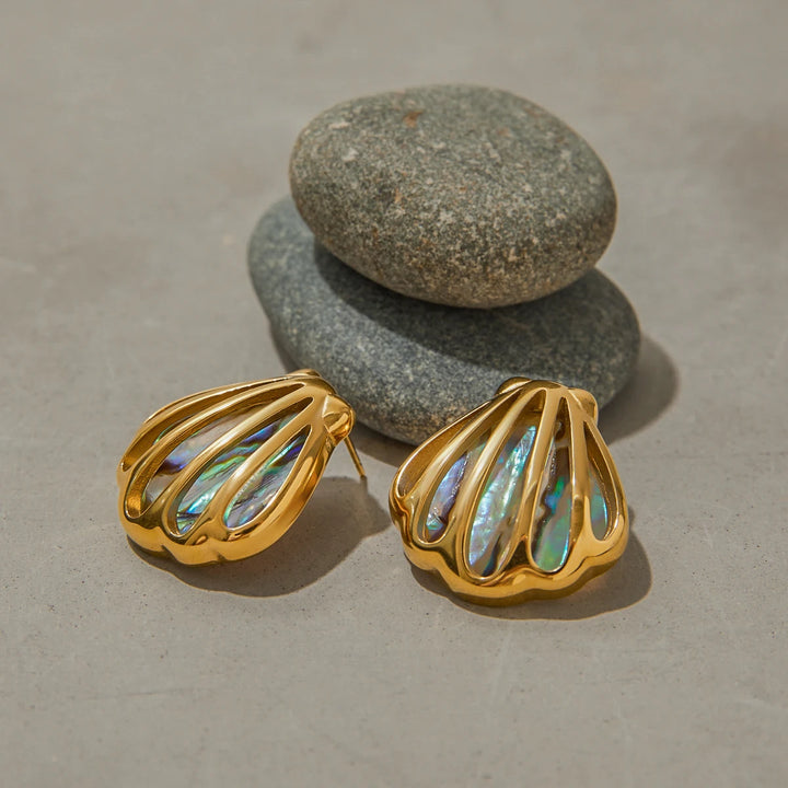 Célène Abalone Waterproof Earrings