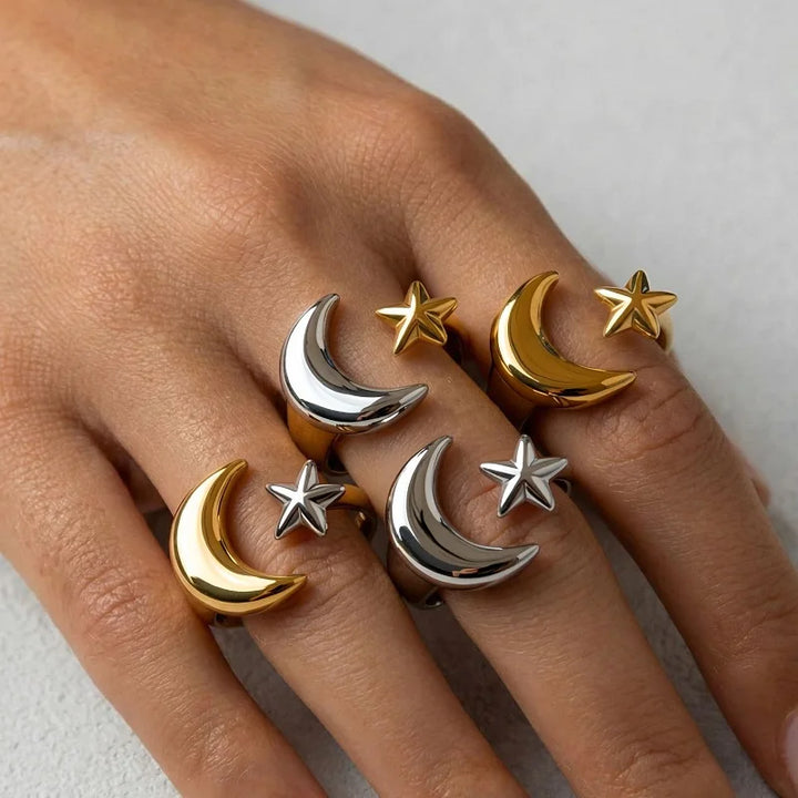 Stellar Moon Waterproof Ring