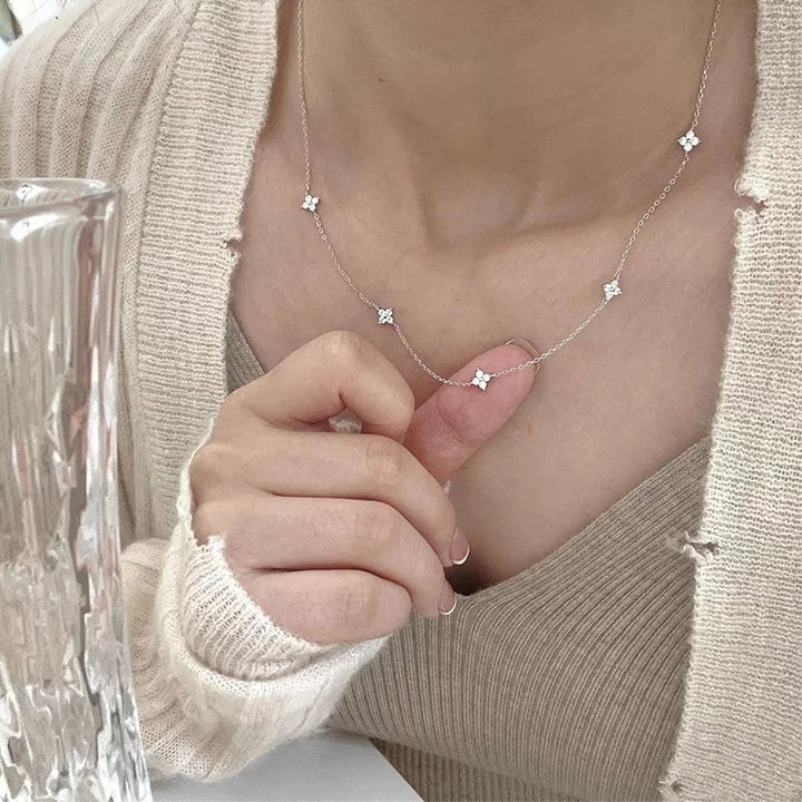 Clove & Chloe Silver Necklace