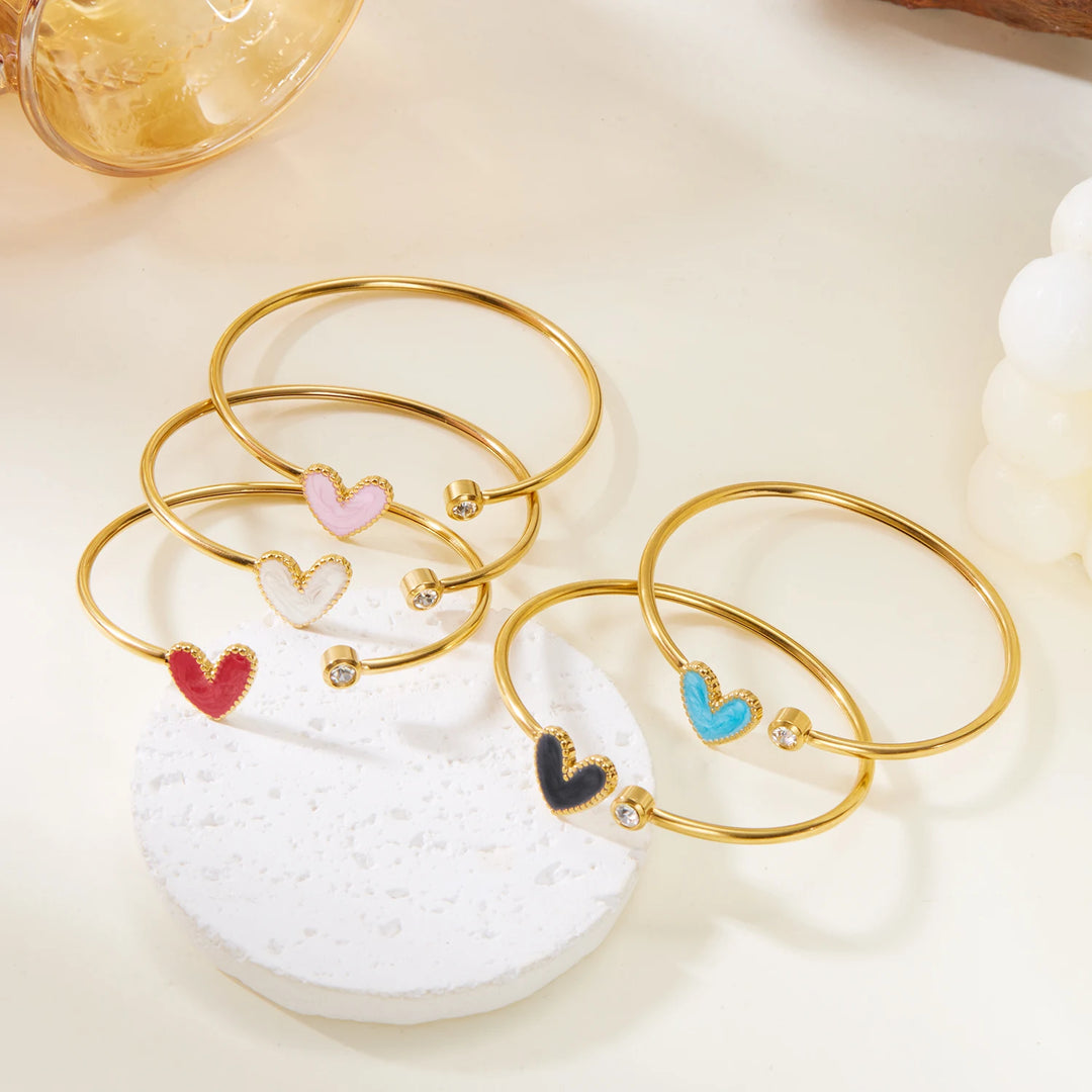 Dorian Prism Heart Bracelet