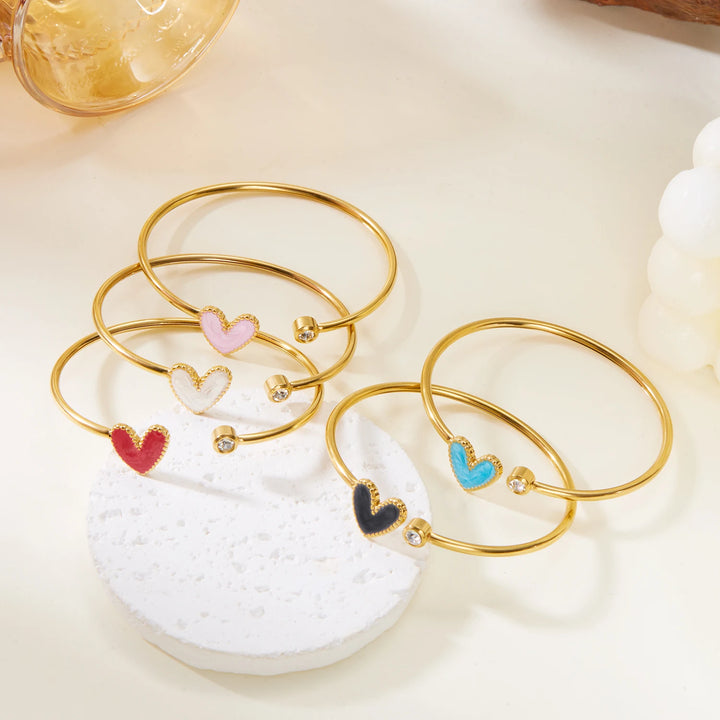 Dorian Prism Heart Bracelet