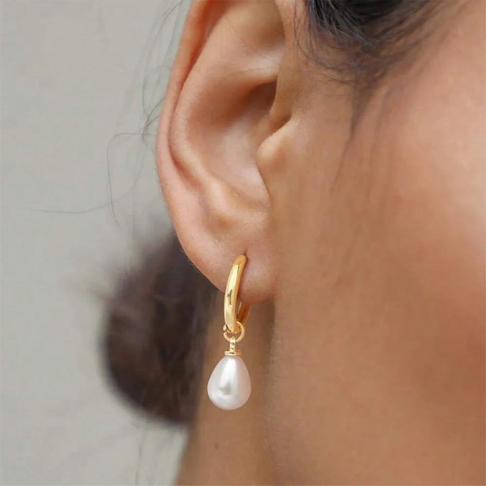 Ellie Pearls Waterproof Earrings