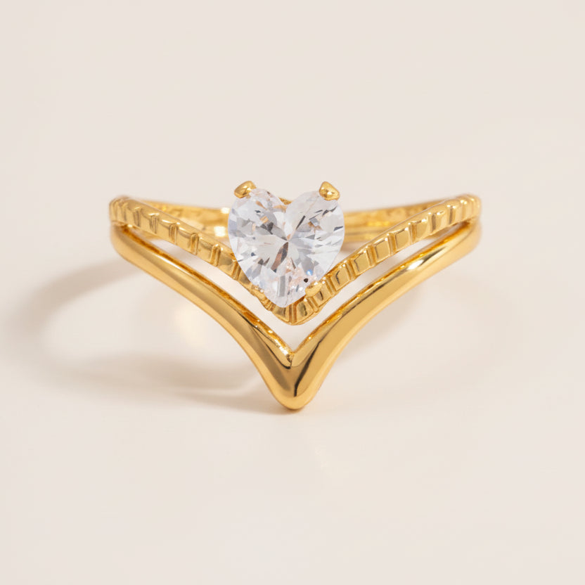 Duétta Class Rings Stack