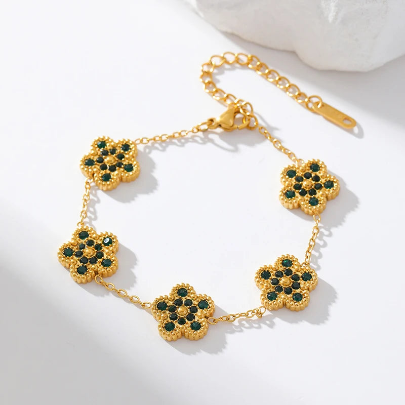 Lena Gerard Lucky Gem Bracelet