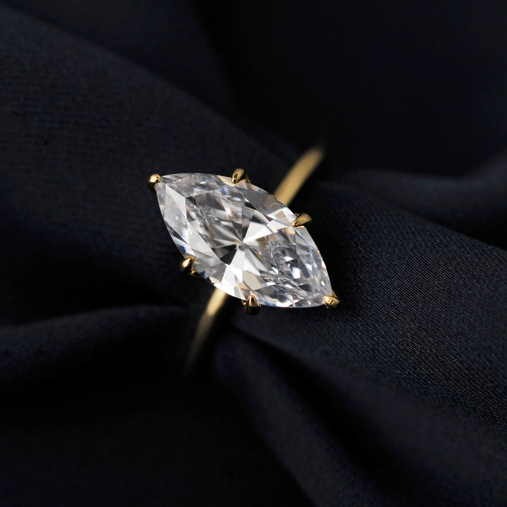 Ascendia Solitaire Pure Silver Ring