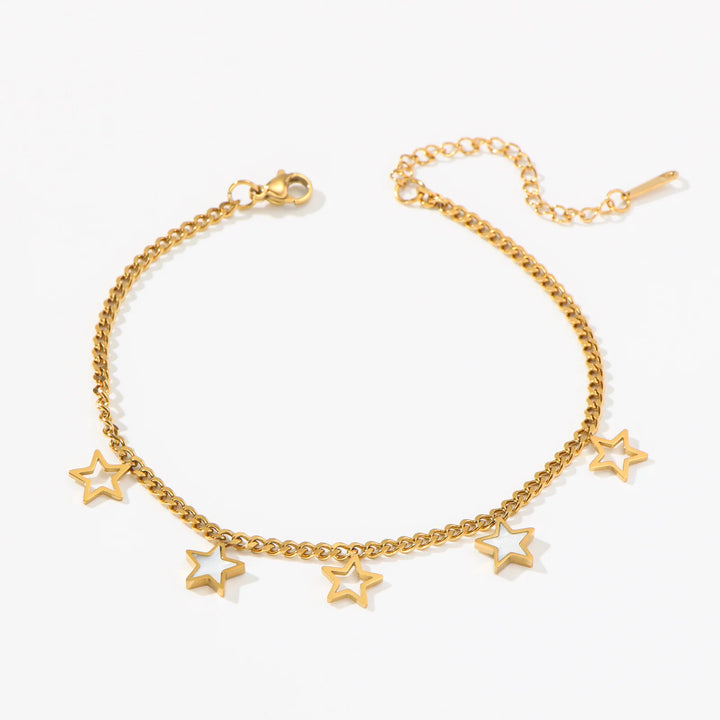 Astrid Stars Waterproof Anklet