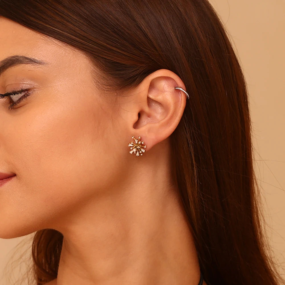 Zenith Pearl Nova Earrings