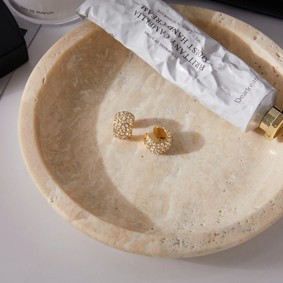 Essential Stack Gold-Plated Earrings