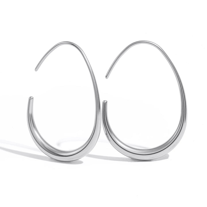 Essential Curve Gold-Plated Hoops