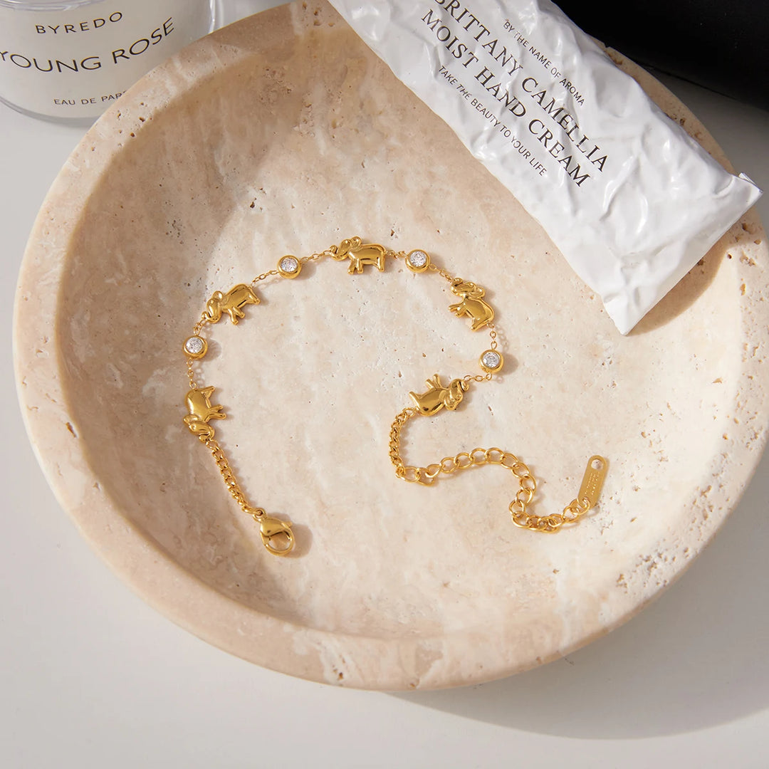 A Little Luck Steel Bracelet