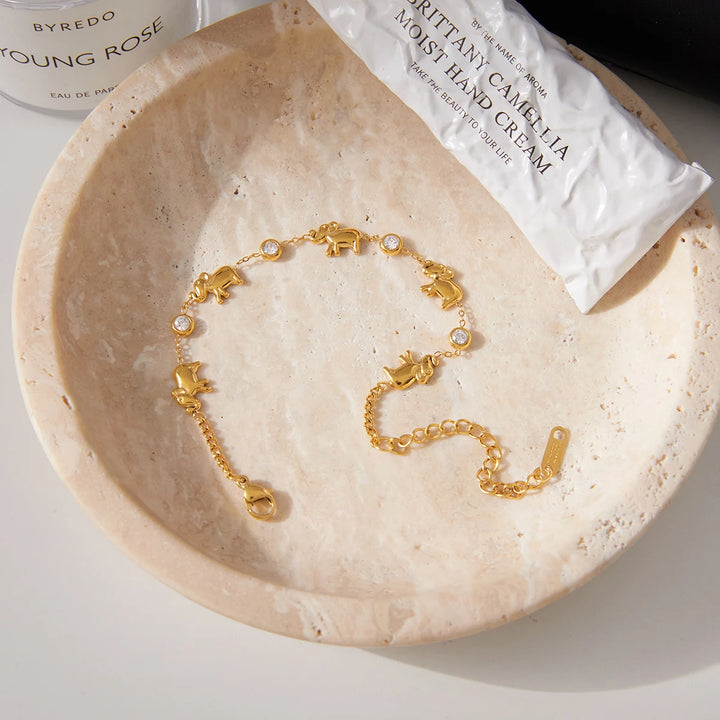 A Little Luck Steel Bracelet