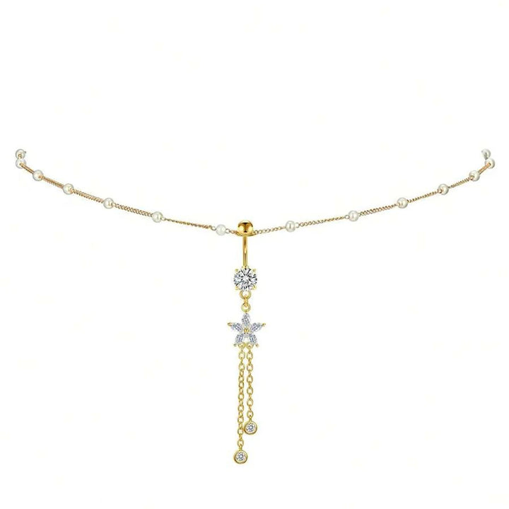 Isabeau Gold-Plated Waist Chain