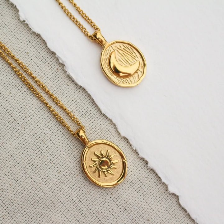 Aureth Eclipse Pendant Necklace