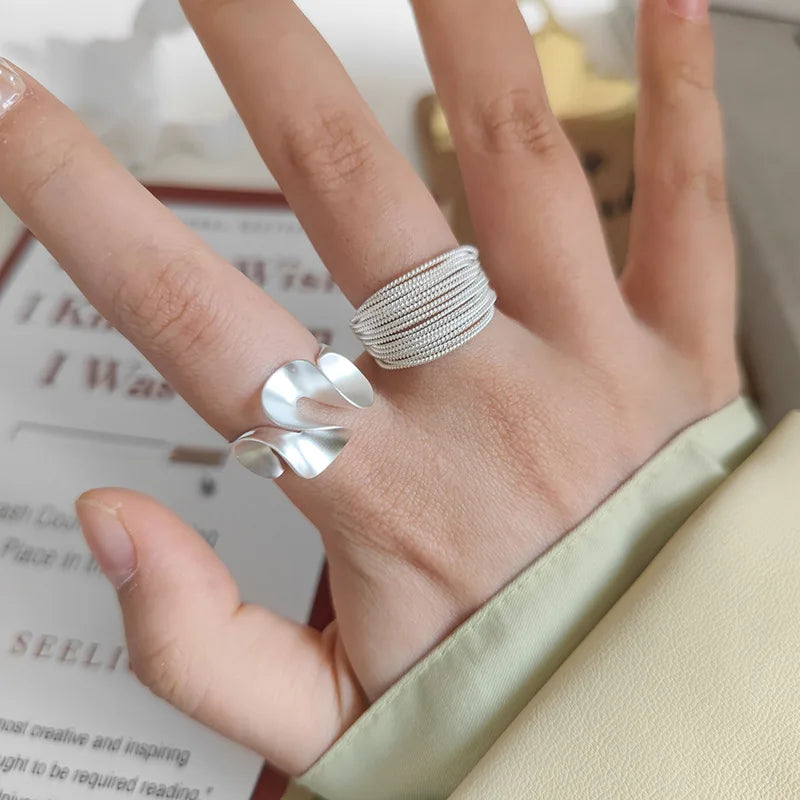 Soft Launch Silver Rings