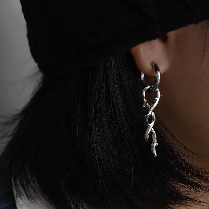 Blade Drop Waterproof Earrings