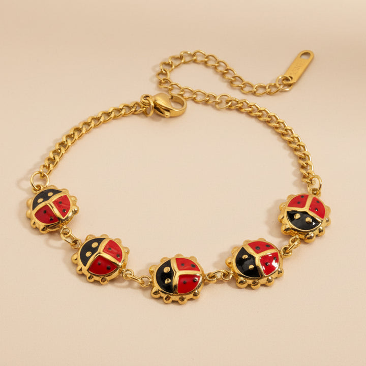 A Little Luck Steel Bracelet