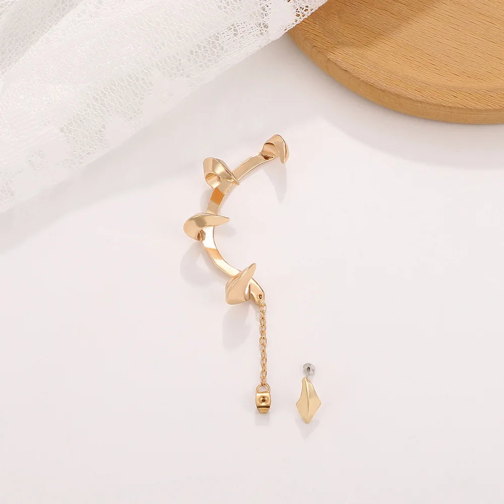 Caligo Chain Cuff Earrings