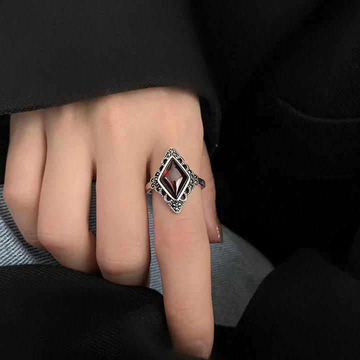 Baroque Ruby Ring