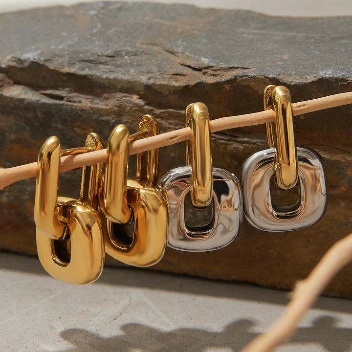 In-Between Steel Earrings