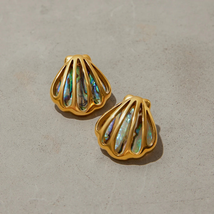Célène Abalone Waterproof Earrings