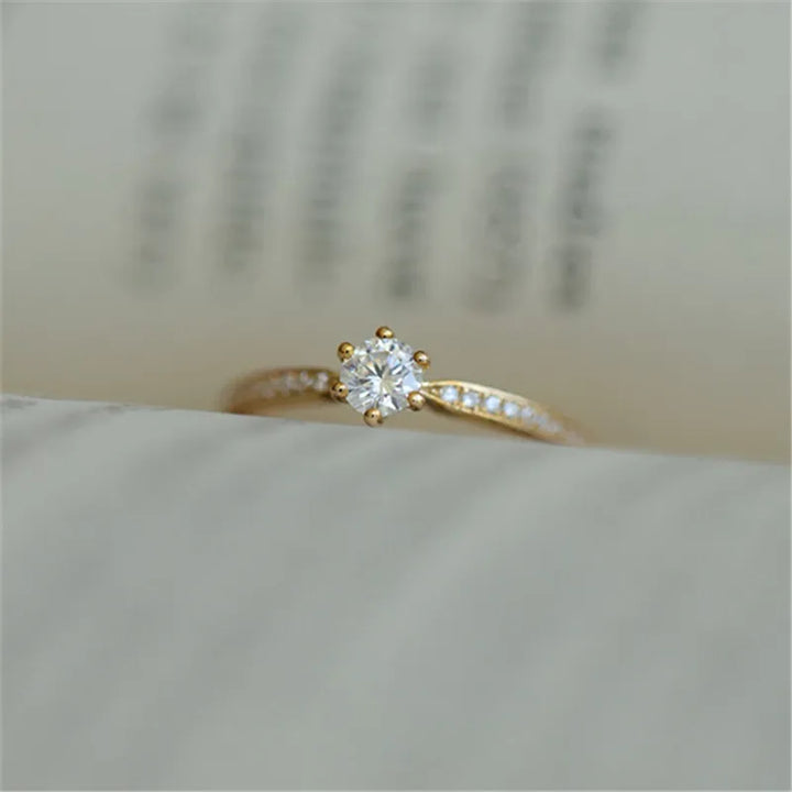 Yennefer Pavé Zircon Ring