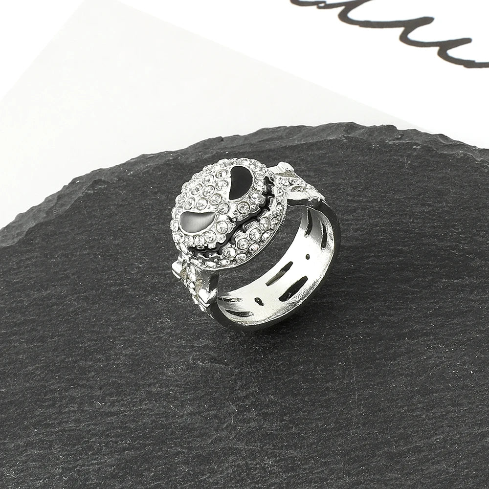 Ash Skellington Pavé Ring