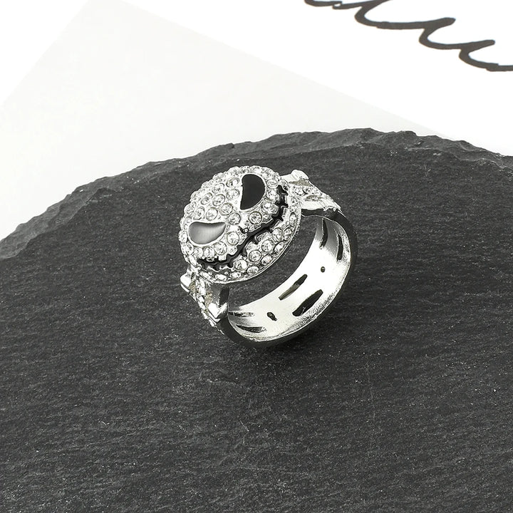 Ash Skellington Pavé Ring