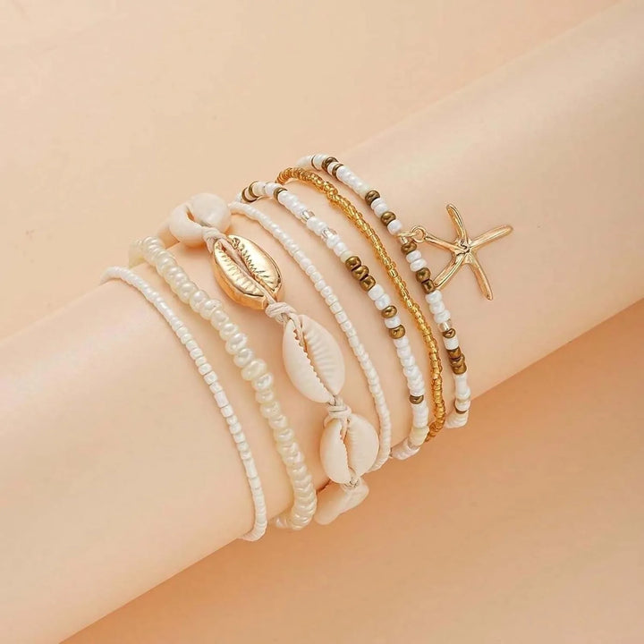 Maui Shores Anklets Set