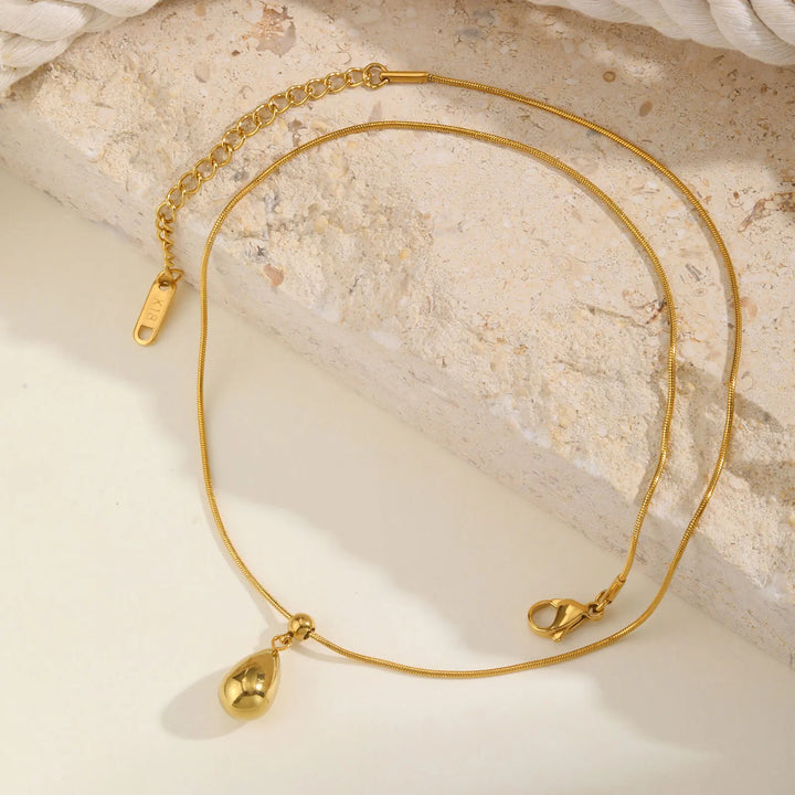 Orrin Teardrop Necklace