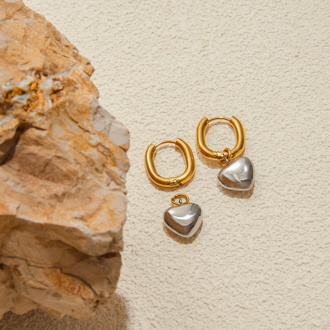 Affection 18k Gold=Plated Earrings