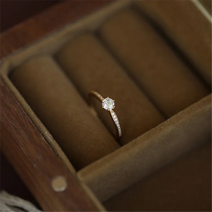 Yennefer Pavé Zircon Ring